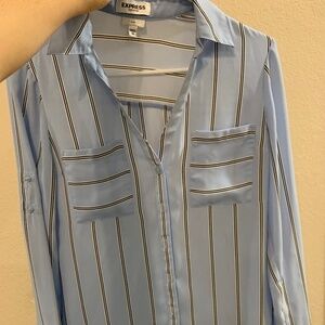 Express- Portofino Slim Fit Button Shirt